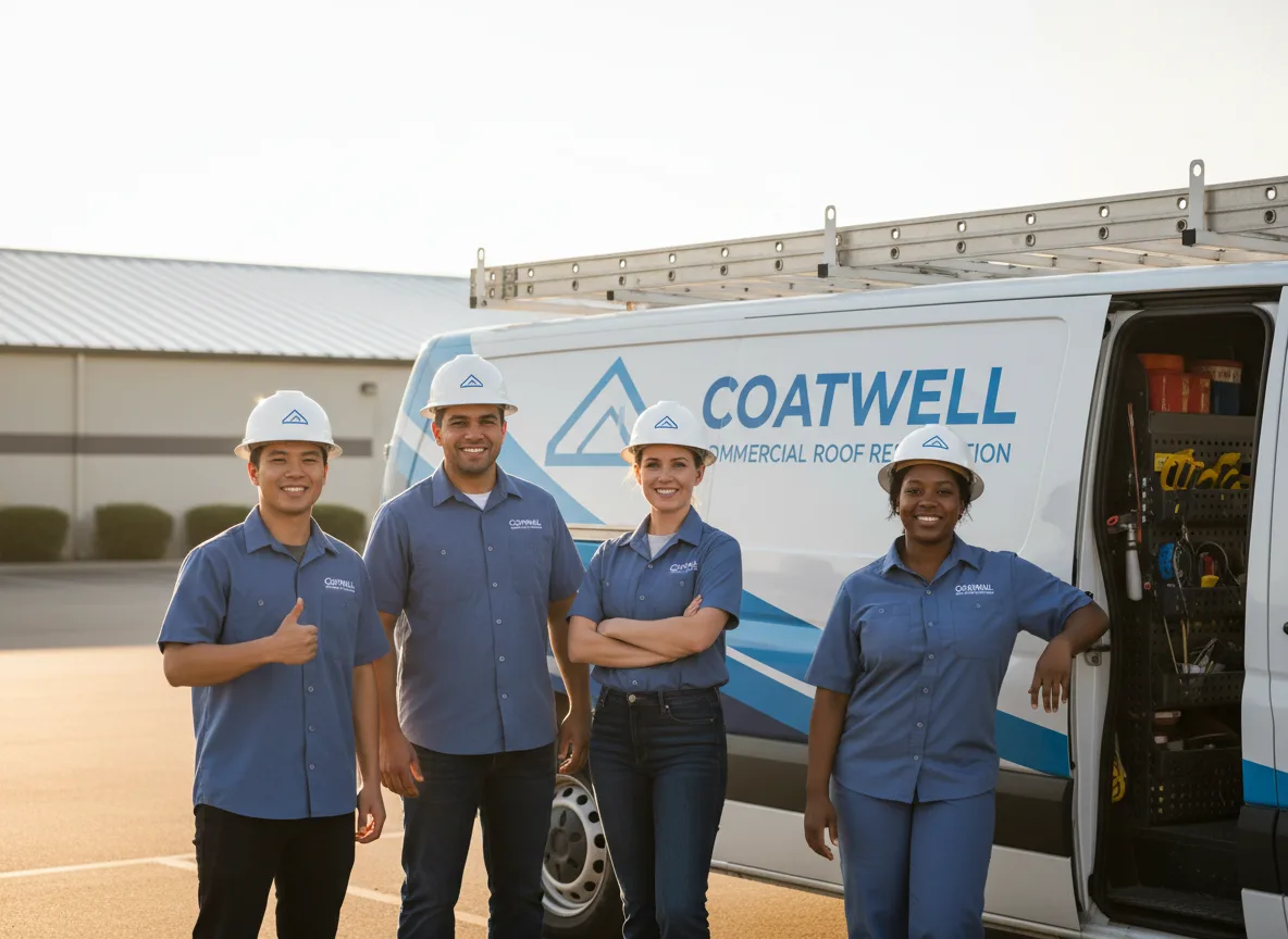 Commercial roof coating company in Wadsworth, TX